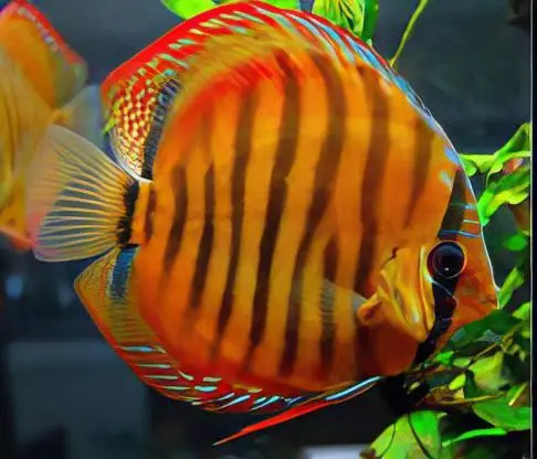 Red Alenquer Discus - dcfreshwaterfish.co.uk